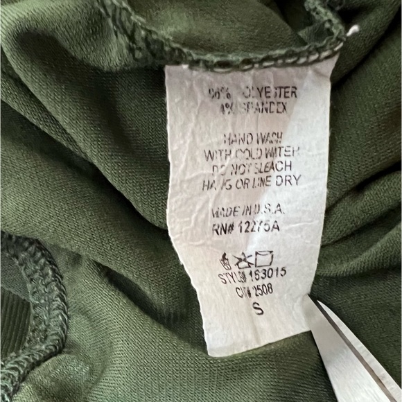 Fashion Nova Olive Green Slinky Multi-way Criss Cross Halter Cut Out Crop Top - Picture 11 of 15